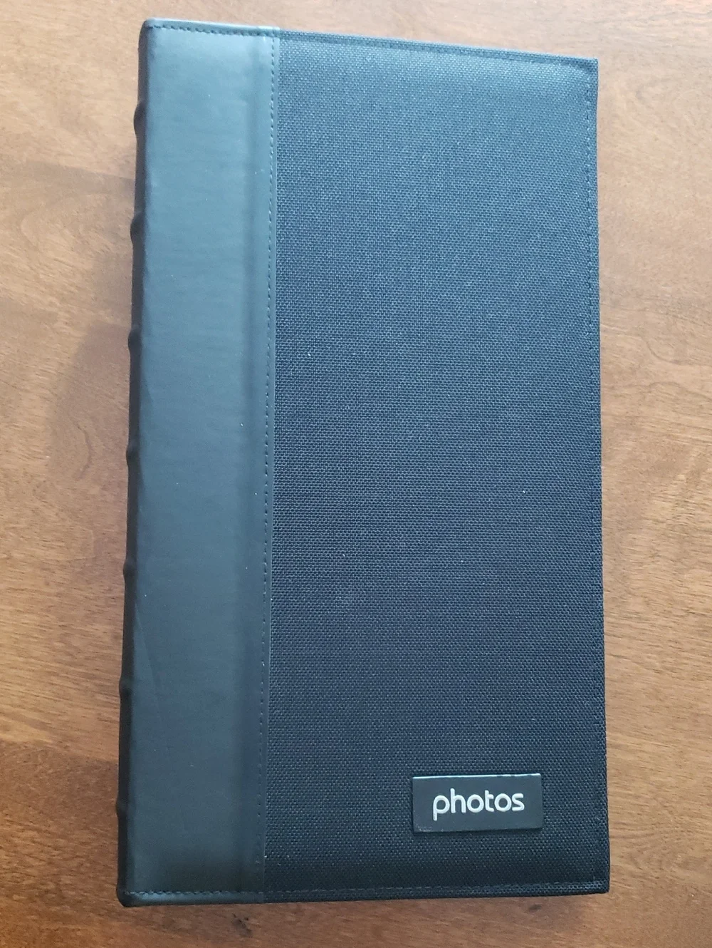(2) Photo Albums - Black and Silver 